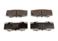 Brake pad set, disc brake QP9347 Quaro