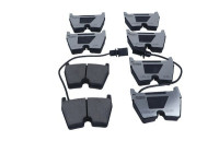 Brake pad set, disc brake QP9363C Quaro