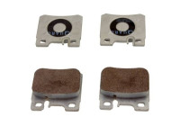 Brake pad set, disc brake QP9435 Quaro