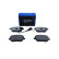 Brake pad set, disc brake QP9502C Quaro