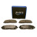 Brake pad set, disc brake QP9505C Quaro, Thumbnail 2