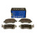 Brake pad set, disc brake QP9510 Quaro, Thumbnail 2