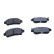 Brake pad set, disc brake QP9510C Quaro