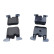 Brake pad set, disc brake QP9529C Quaro