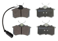 Brake pad set, disc brake QP9596 Quaro