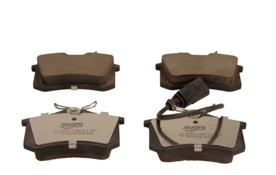 Brake pad set, disc brake QP9596C Quaro