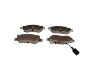 Brake pad set, disc brake QP9623 Quaro