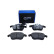 Brake pad set, disc brake QP9631C Quaro