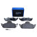 Brake pad set, disc brake QP9647C Quaro