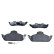 Brake pad set, disc brake QP9647C Quaro, Thumbnail 2