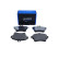 Brake pad set, disc brake QP9763C Quaro