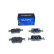 Brake pad set, disc brake QP9821 Quaro, Thumbnail 2