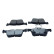Brake pad set, disc brake QP9821C Quaro