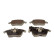Brake pad set, disc brake QP9849 Quaro