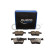 Brake pad set, disc brake QP9909C Quaro, Thumbnail 2