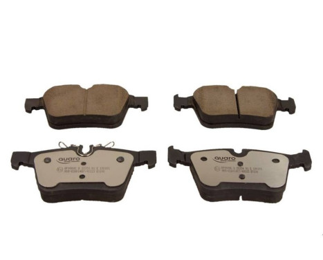 Brake pad set, disc brake QP9909C Quaro