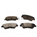 Brake pad set, disc brake QP9954C Quaro