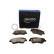 Brake pad set, disc brake QP9954C Quaro, Thumbnail 2