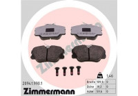 Brake Pad Set, disc brake rd:z 20941.990.1 Zimmermann