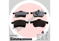 Brake Pad Set, disc brake rd:z 23057.995.1 Zimmermann