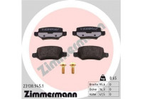 Brake Pad Set, disc brake rd:z 23138.945.1 Zimmermann