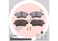 Brake Pad Set, disc brake rd:z 23144.995.1 Zimmermann