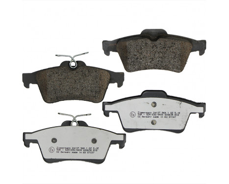 Brake Pad Set, disc brake rd:z 24137.968.1 Zimmermann