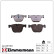 Brake Pad Set, disc brake rd:z 24458.970.1 Zimmermann, Thumbnail 2