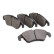 Brake Pad Set, disc brake rd:z 24743.990.3 Zimmermann