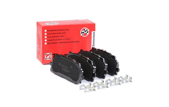 Brake Pad Set, disc brake rd:z 25861.970.2 Zimmermann