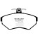 Brake Pad Set, disc brake Redstuff DP31112C EBC, Thumbnail 5