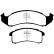 Brake Pad Set, disc brake Redstuff DP31142C EBC, Thumbnail 5