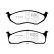 Brake Pad Set, disc brake Redstuff DP31623C EBC, Thumbnail 5