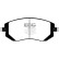 Brake Pad Set, disc brake Redstuff DP31661C EBC, Thumbnail 5