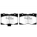 Brake Pad Set, disc brake Redstuff DP31735C EBC, Thumbnail 5