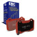 Brake Pad Set, disc brake Redstuff DP31788C EBC, Thumbnail 7