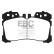 Brake Pad Set, disc brake Redstuff DP31811C EBC, Thumbnail 5