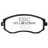 Brake Pad Set, disc brake Redstuff DP31884C EBC, Thumbnail 5