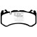 Brake Pad Set, disc brake Redstuff DP31939C EBC, Thumbnail 5