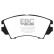 Brake Pad Set, disc brake Redstuff DP32014C EBC, Thumbnail 5