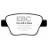 Brake Pad Set, disc brake Redstuff DP32075C EBC, Thumbnail 5