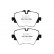 Brake Pad Set, disc brake Redstuff DP32245C EBC, Thumbnail 5