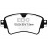 Brake Pad Set, disc brake Redstuff DP32254C EBC, Thumbnail 5