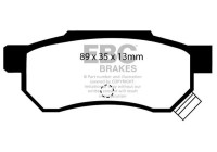 Brake Pad Set, disc brake Redstuff DP36422C EBC