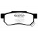 Brake Pad Set, disc brake Redstuff DP36422C EBC