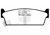 Brake Pad Set, disc brake Redstuff DP36862C EBC