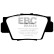 Brake Pad Set, disc brake Redstuff DP3873C EBC, Thumbnail 5