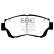 Brake Pad Set, disc brake Redstuff DP3874C EBC, Thumbnail 5
