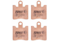 Brake Pad Set, disc brake Sinter Maxi Scooter MCB706SRM TRW