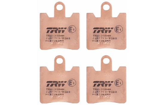 Brake Pad Set, disc brake Sinter Maxi Scooter MCB706SRM TRW